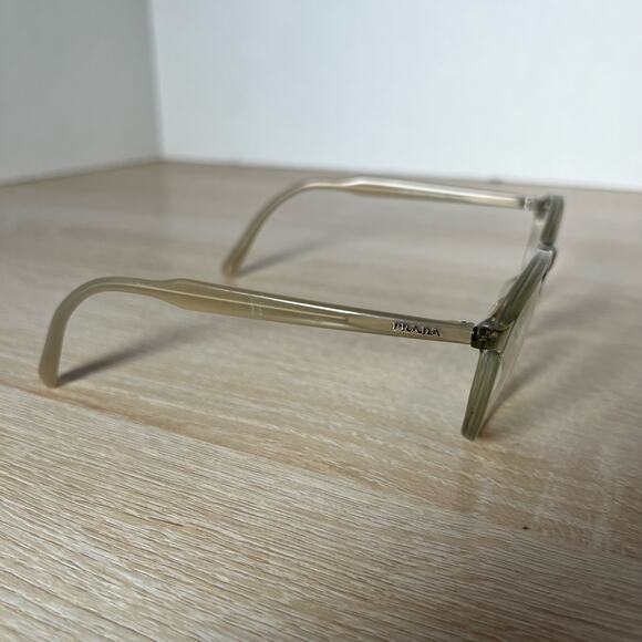 Prada VPR13T-F VAW-1O1 Eyeglasses Transparent Gray Beige 51-20-145 Italy - Picture 8 of 8